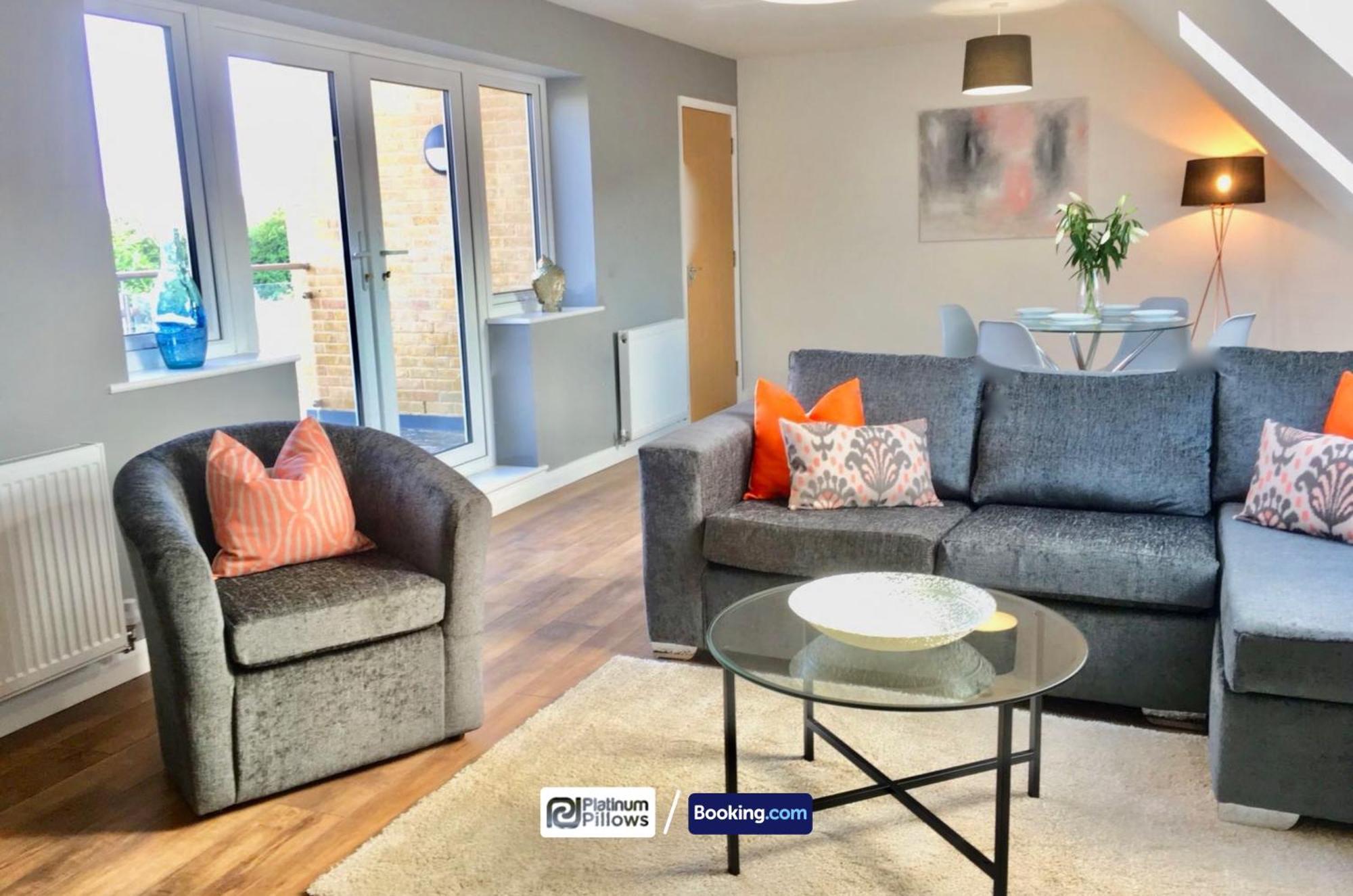 Modern Oxford 1Br Apt, Contractor & Family Accommodation, Near Oxford Hospitals And Science Park Dış mekan fotoğraf
